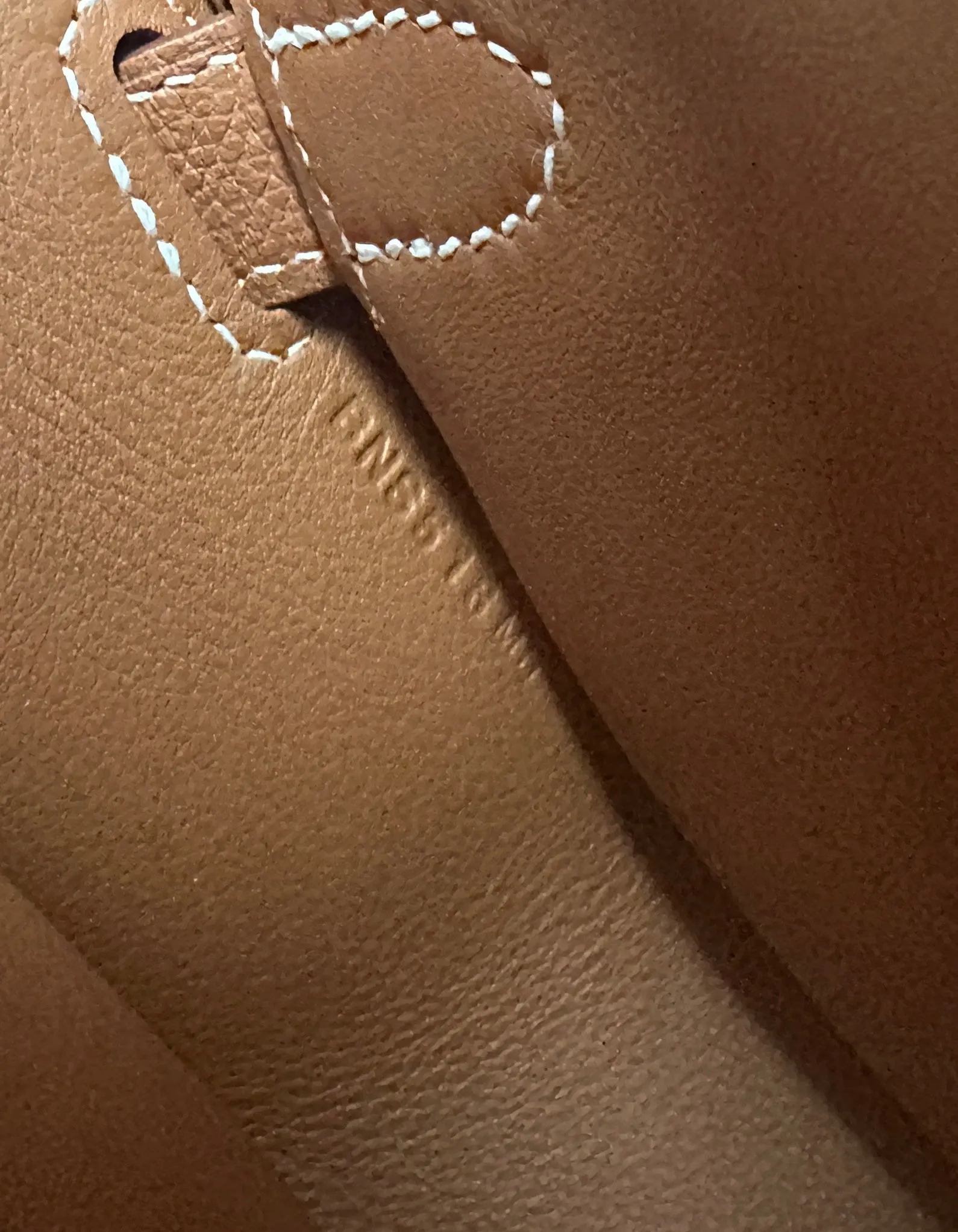Hermes 2023 Gold Evercolor Leather Mini Jypsiere Messenger Bag