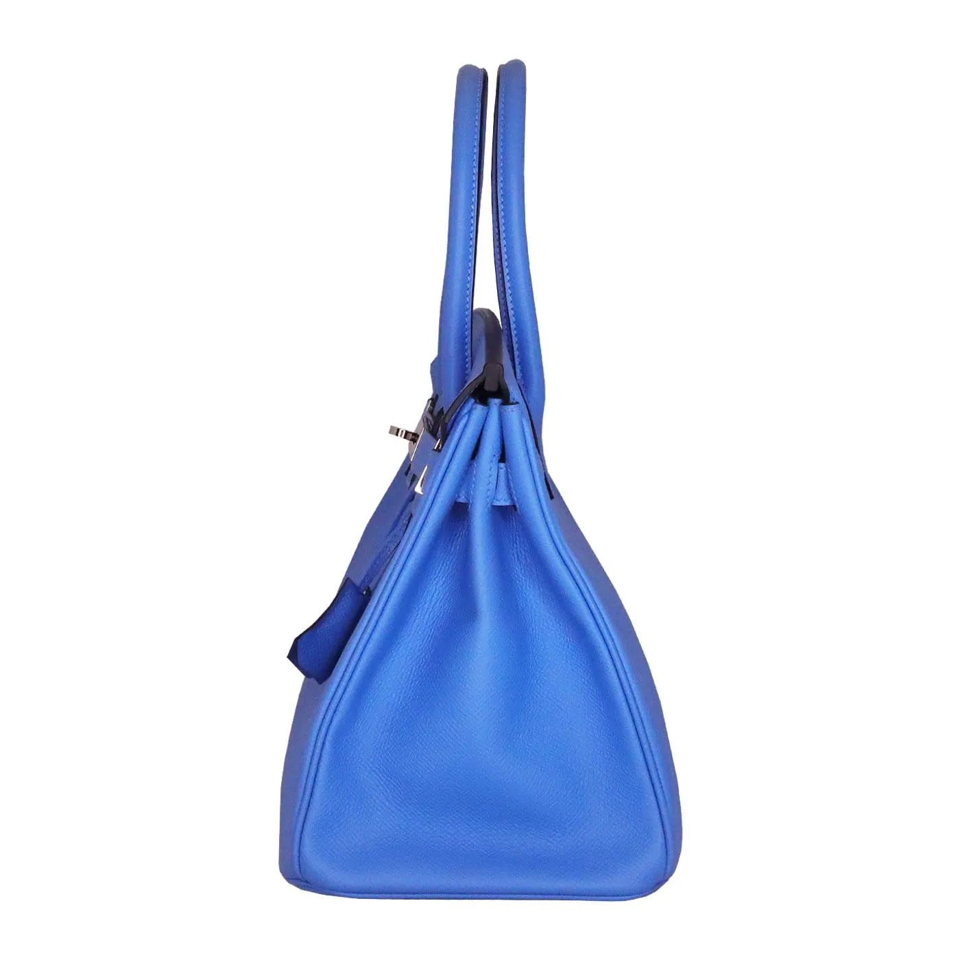 Hermes Birkin 30 Blue Paradise Epsom Palladium