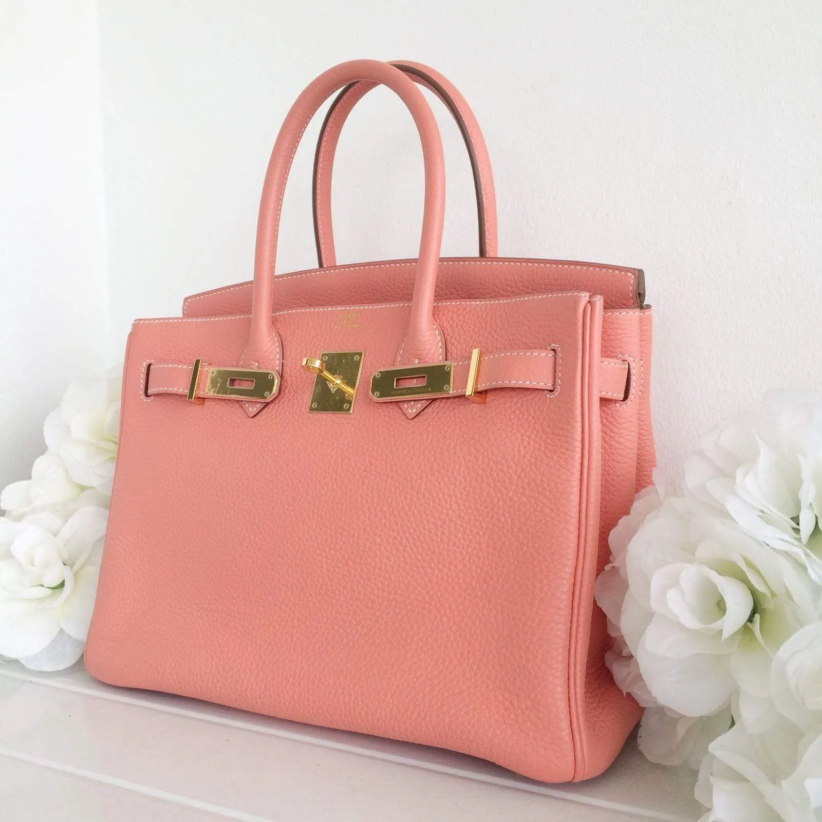 Hermes Birkin 30 Crevette GHW
