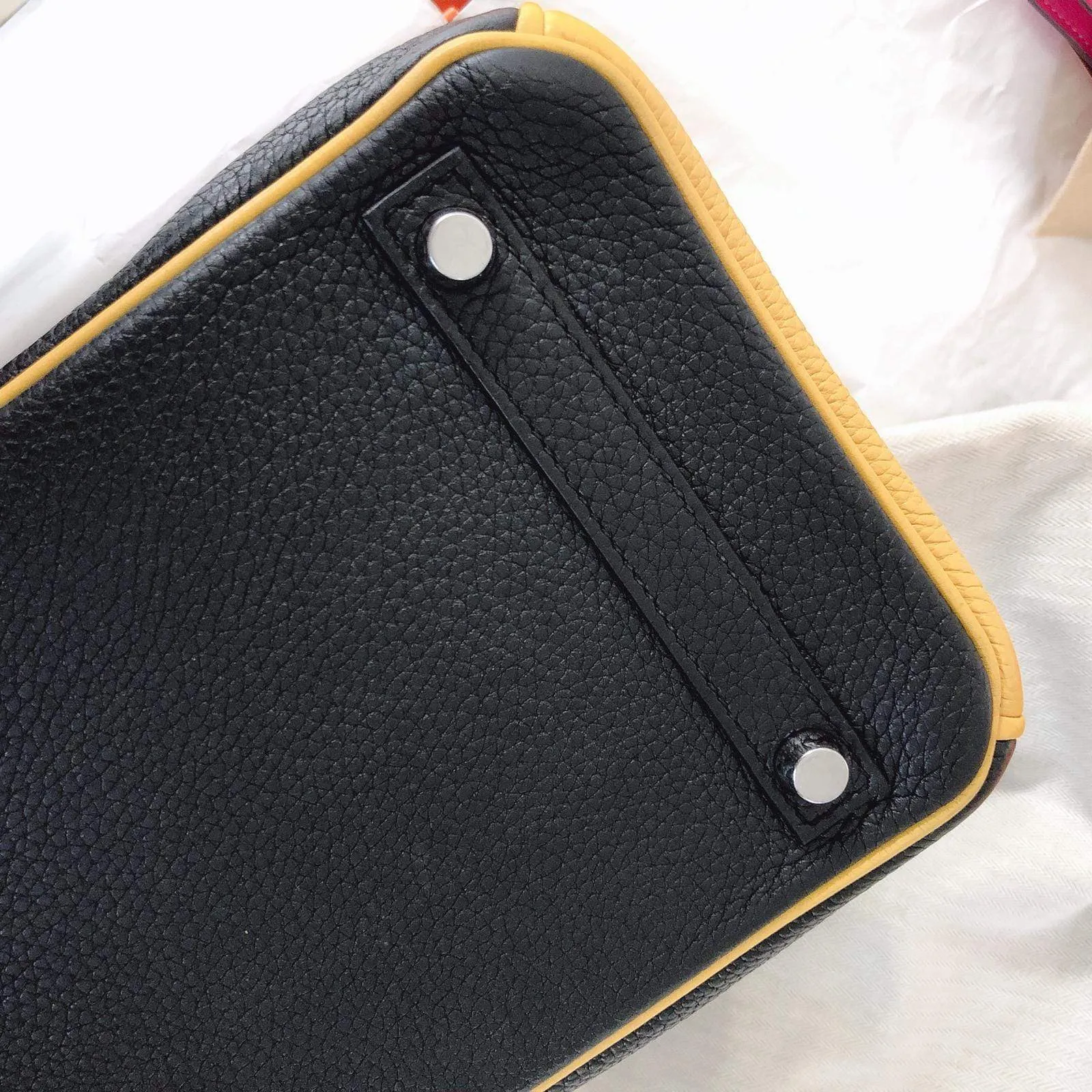 Hermes Birkin 30 HSS Black Yellow PHW