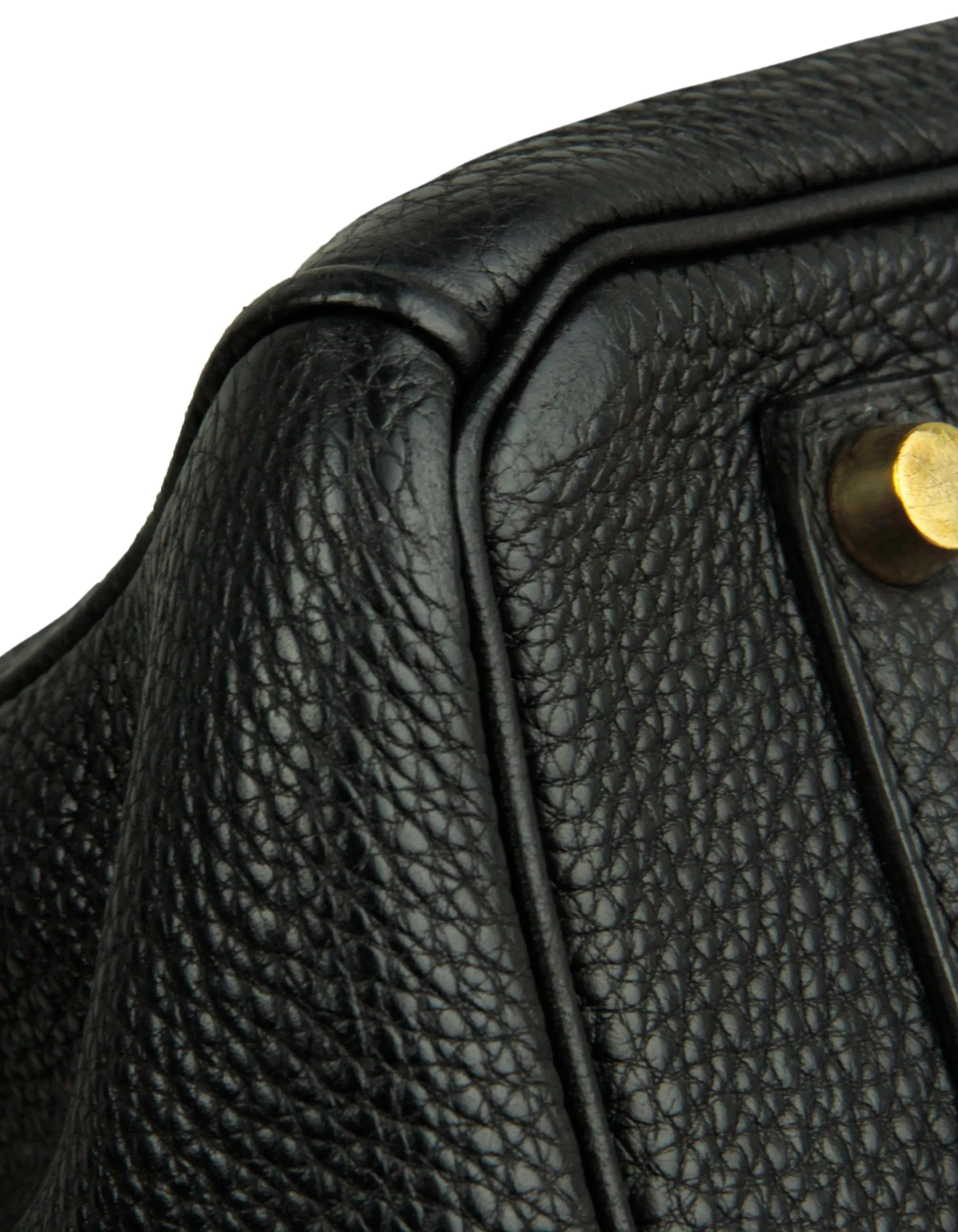 Hermes Black Togo Leather 35cm Birkin Bag GHW
