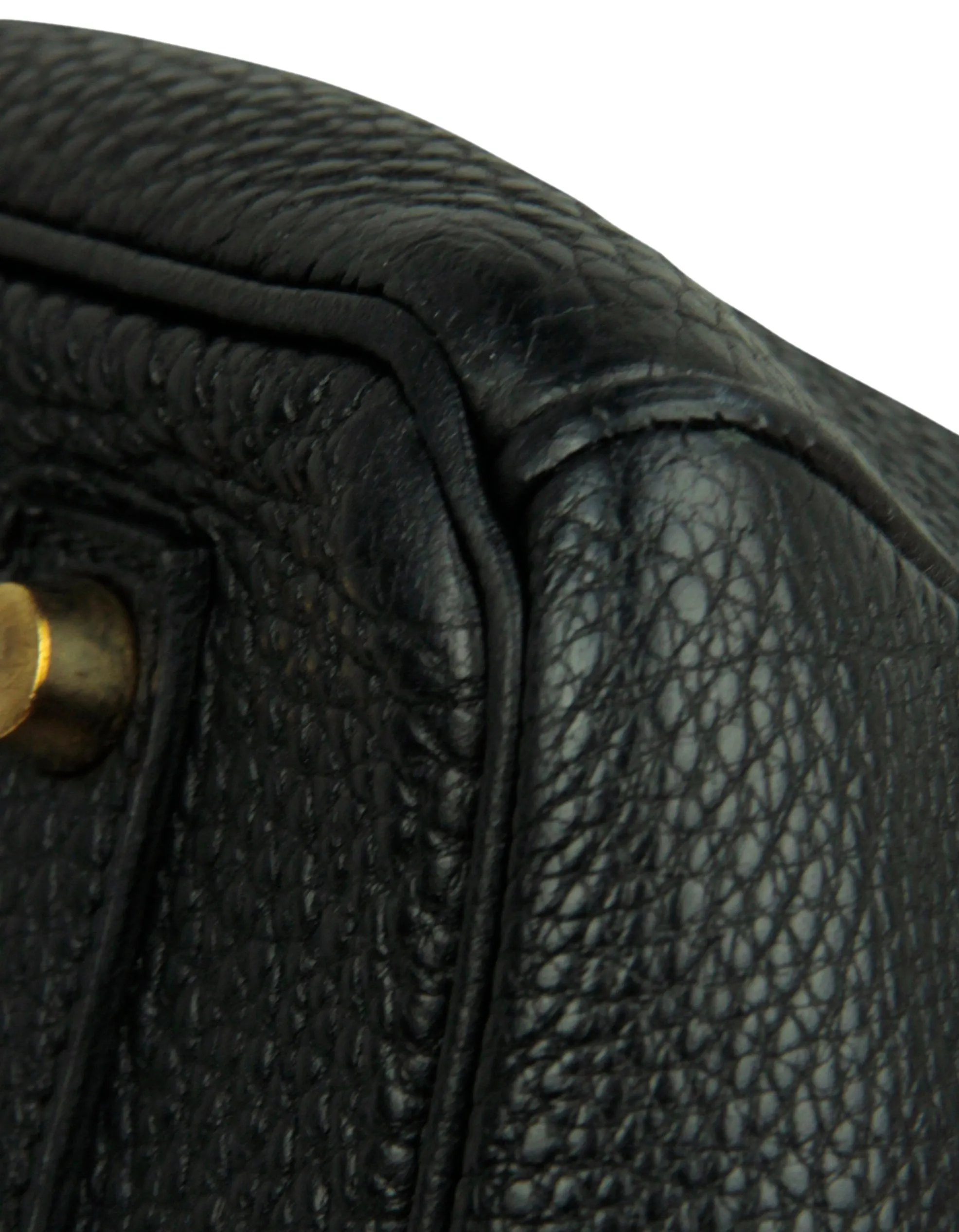 Hermes Black Togo Leather 35cm Birkin Bag GHW
