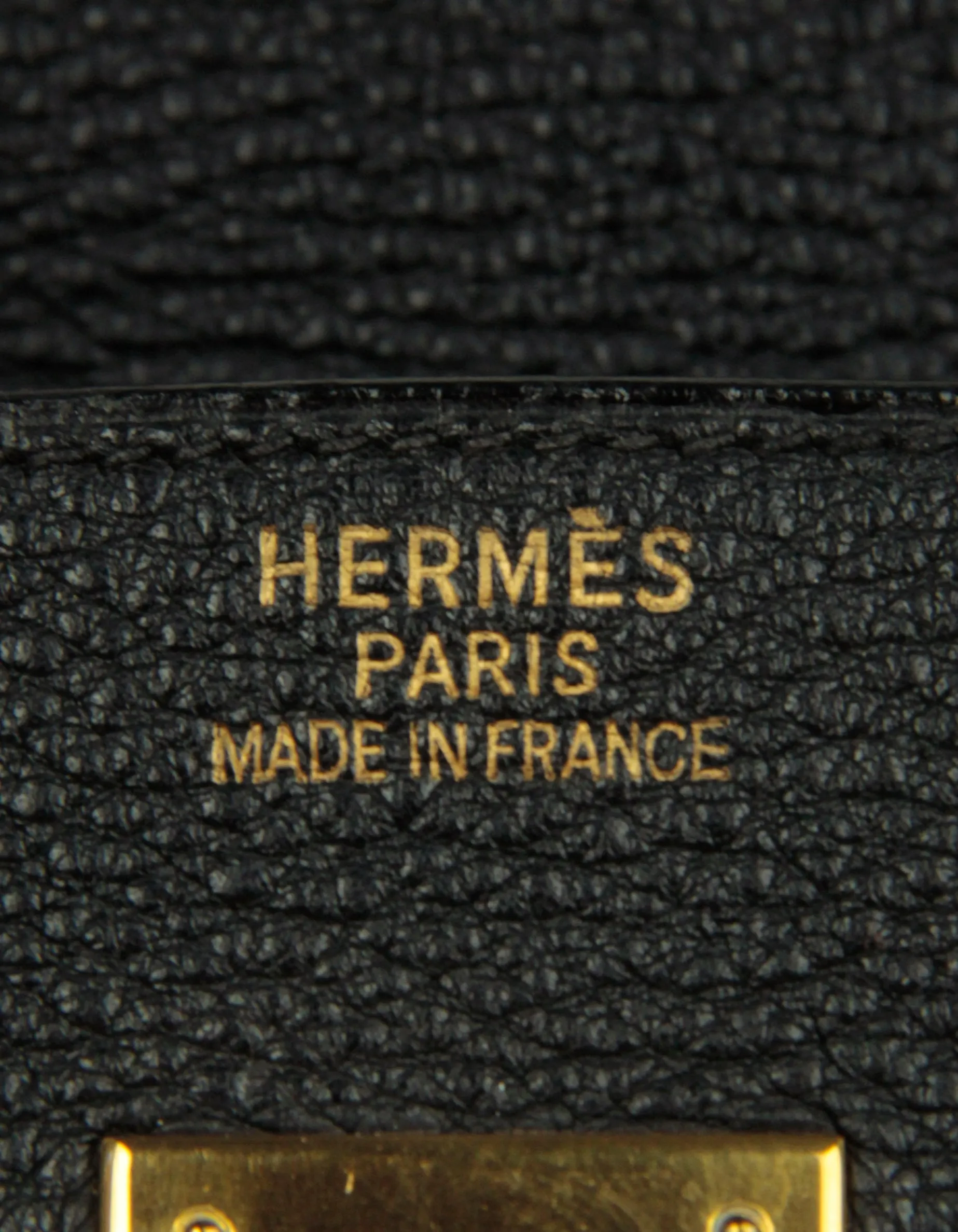 Hermes Black Togo Leather 35cm Birkin Bag GHW
