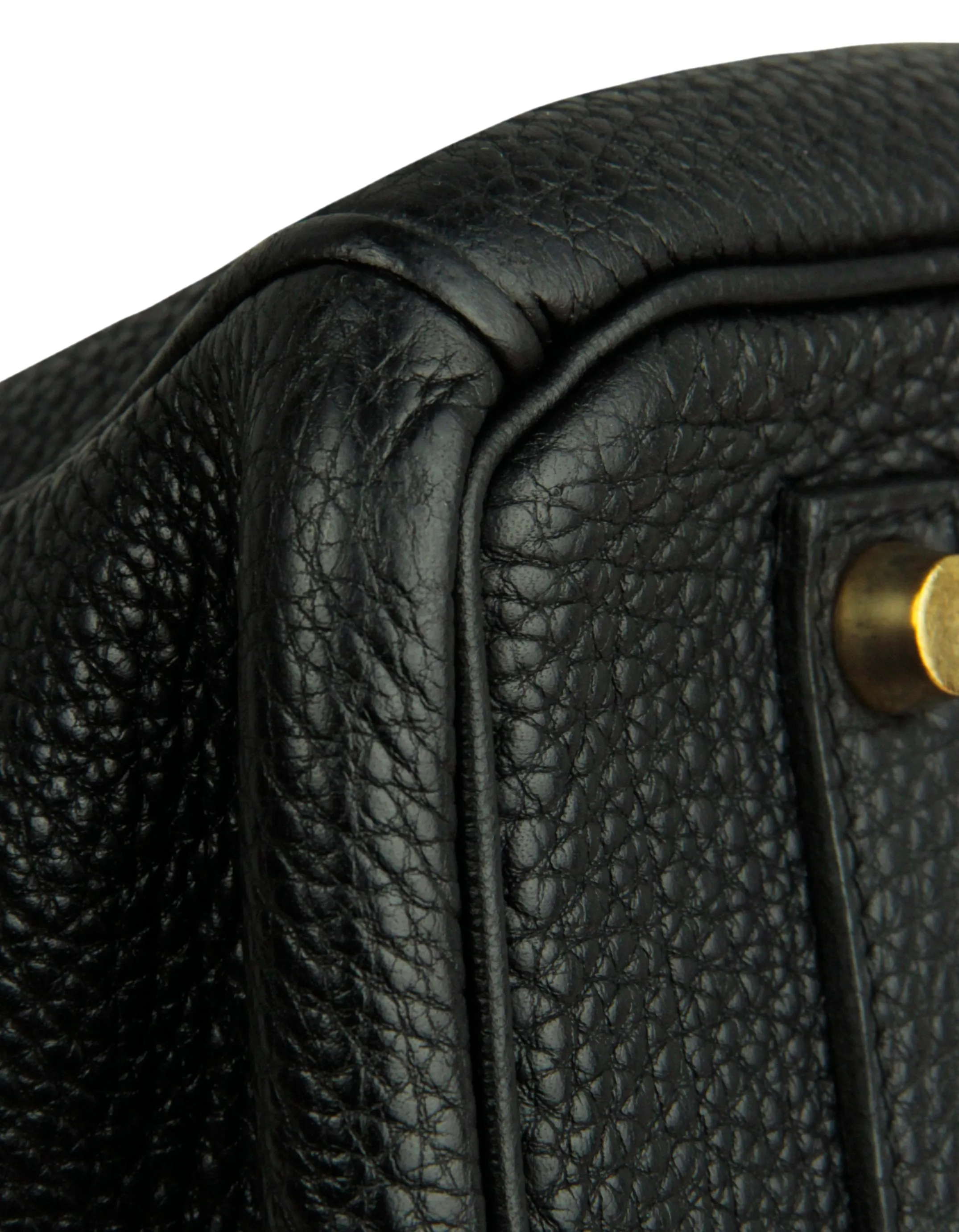 Hermes Black Togo Leather 35cm Birkin Bag GHW