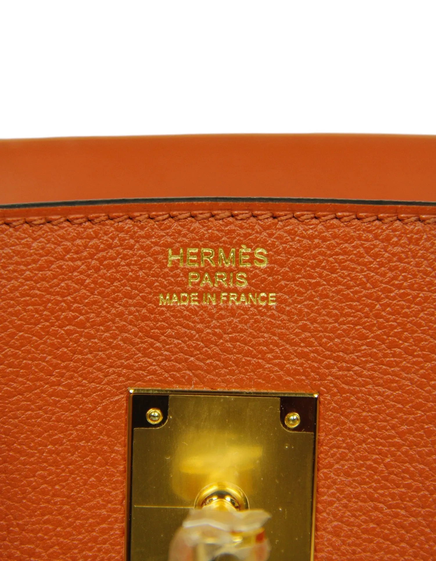 Hermes Cuivre Novillo 30cm Birkin Bag GHW