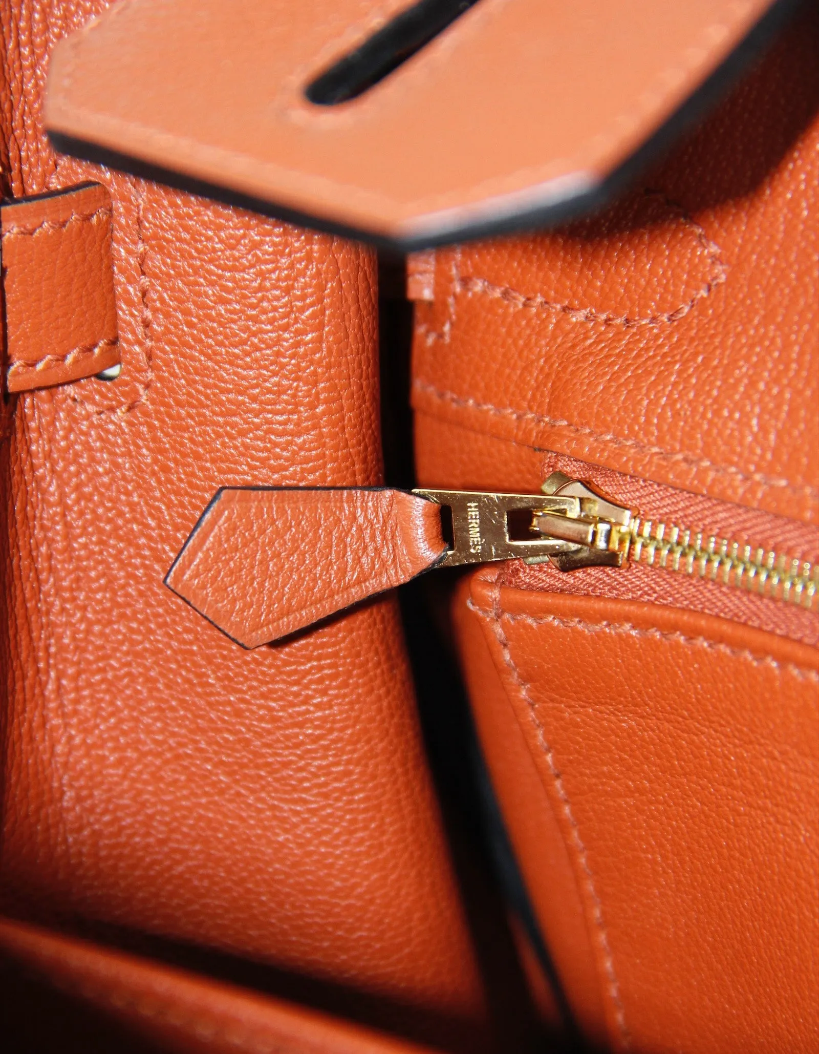 Hermes Cuivre Novillo 30cm Birkin Bag GHW