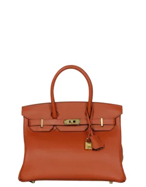 Hermes Cuivre Novillo 30cm Birkin Bag GHW