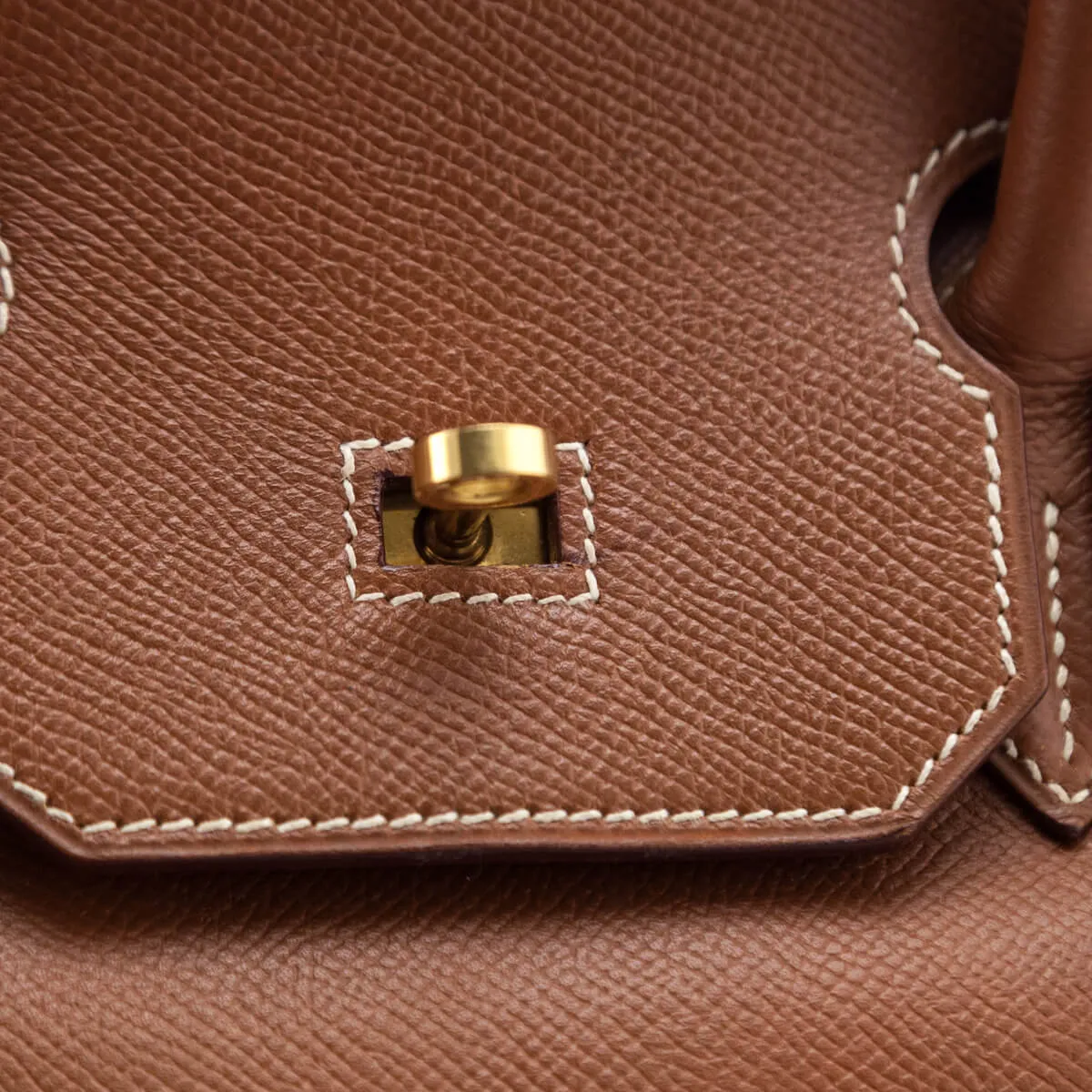 Hermes Gold Courcheval Vintage Birkin 35