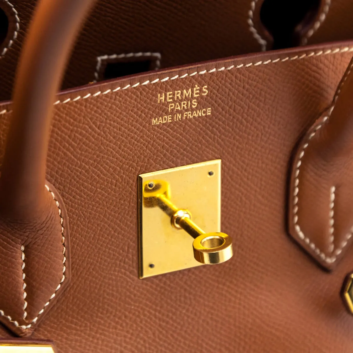 Hermes Gold Courcheval Vintage Birkin 35