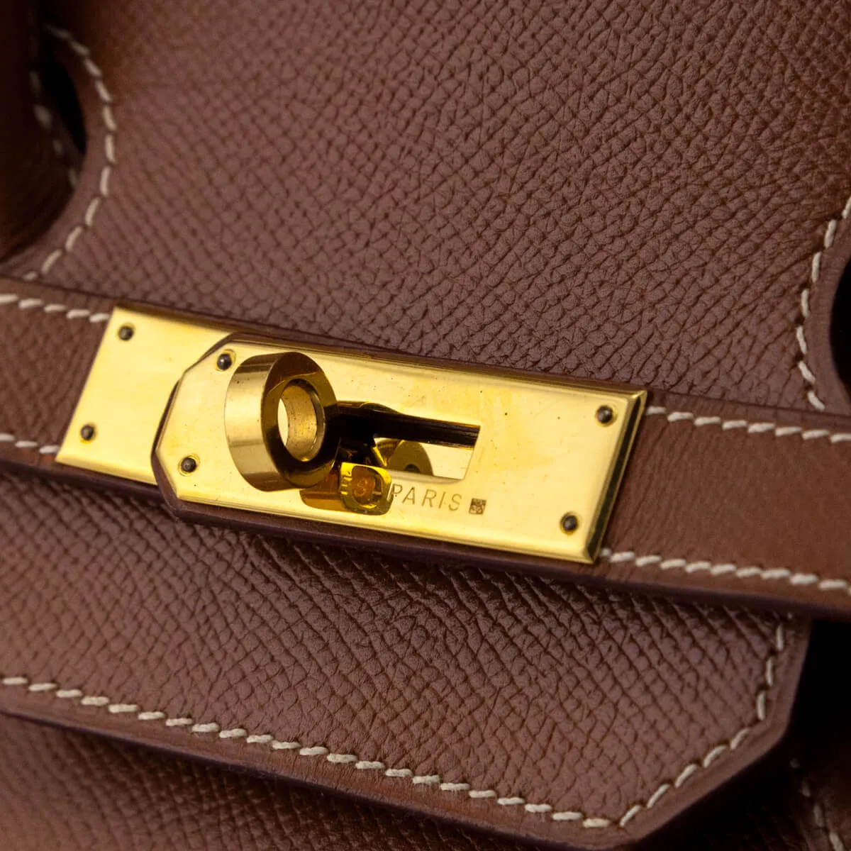 Hermes Gold Courcheval Vintage Birkin 35