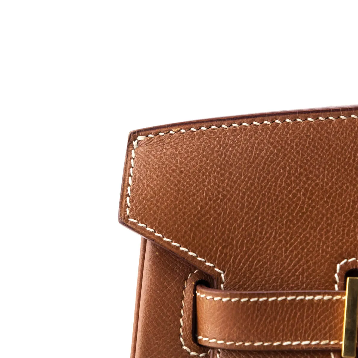 Hermes Gold Courcheval Vintage Birkin 35