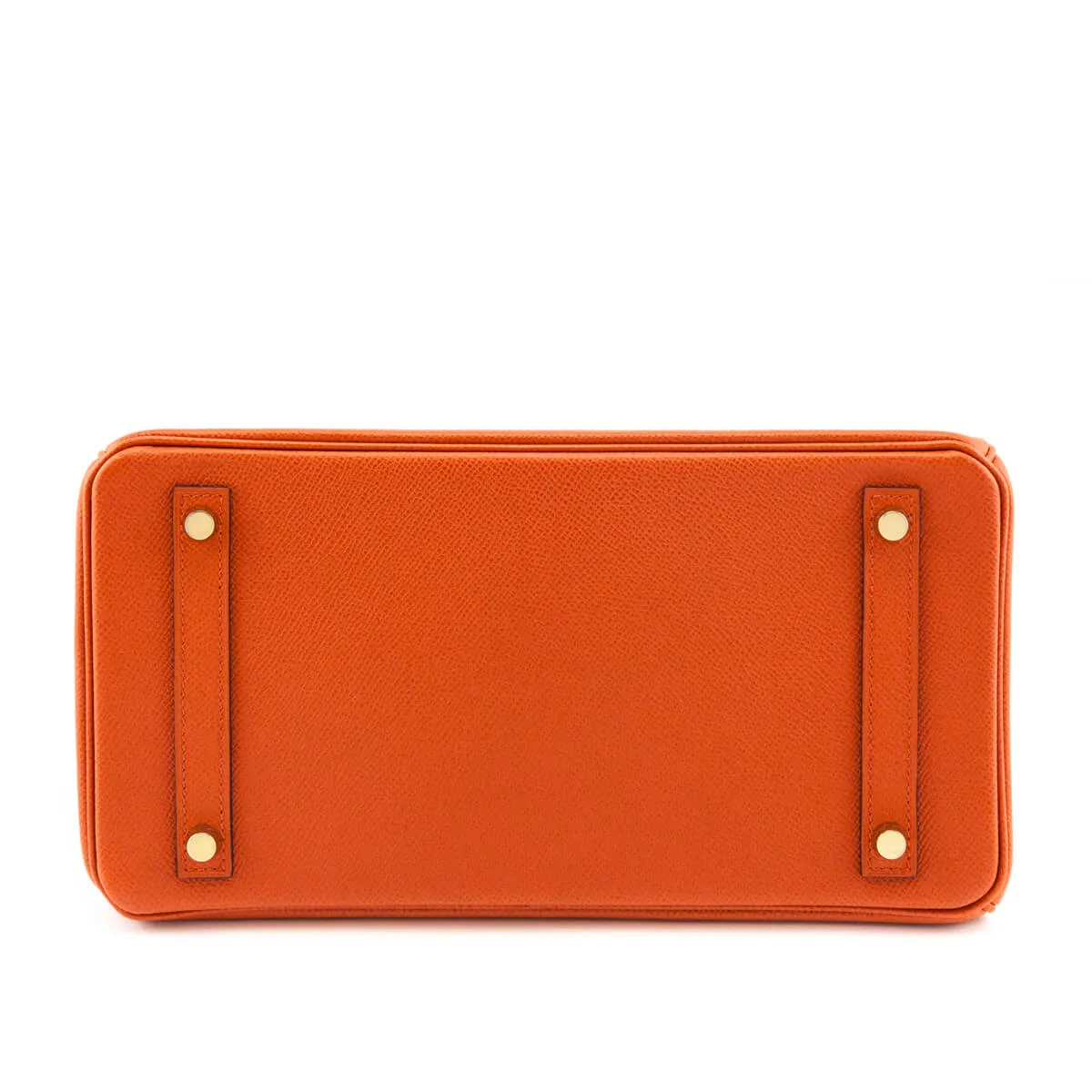 Hermes Orange Terre Battue Epsom Birkin 30
