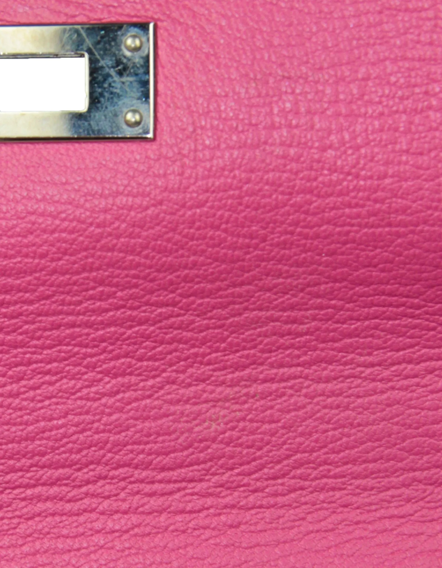 Hermes Tosca/ Rose Tyrien Epsom Leather 35cm Candy Kelly Bag