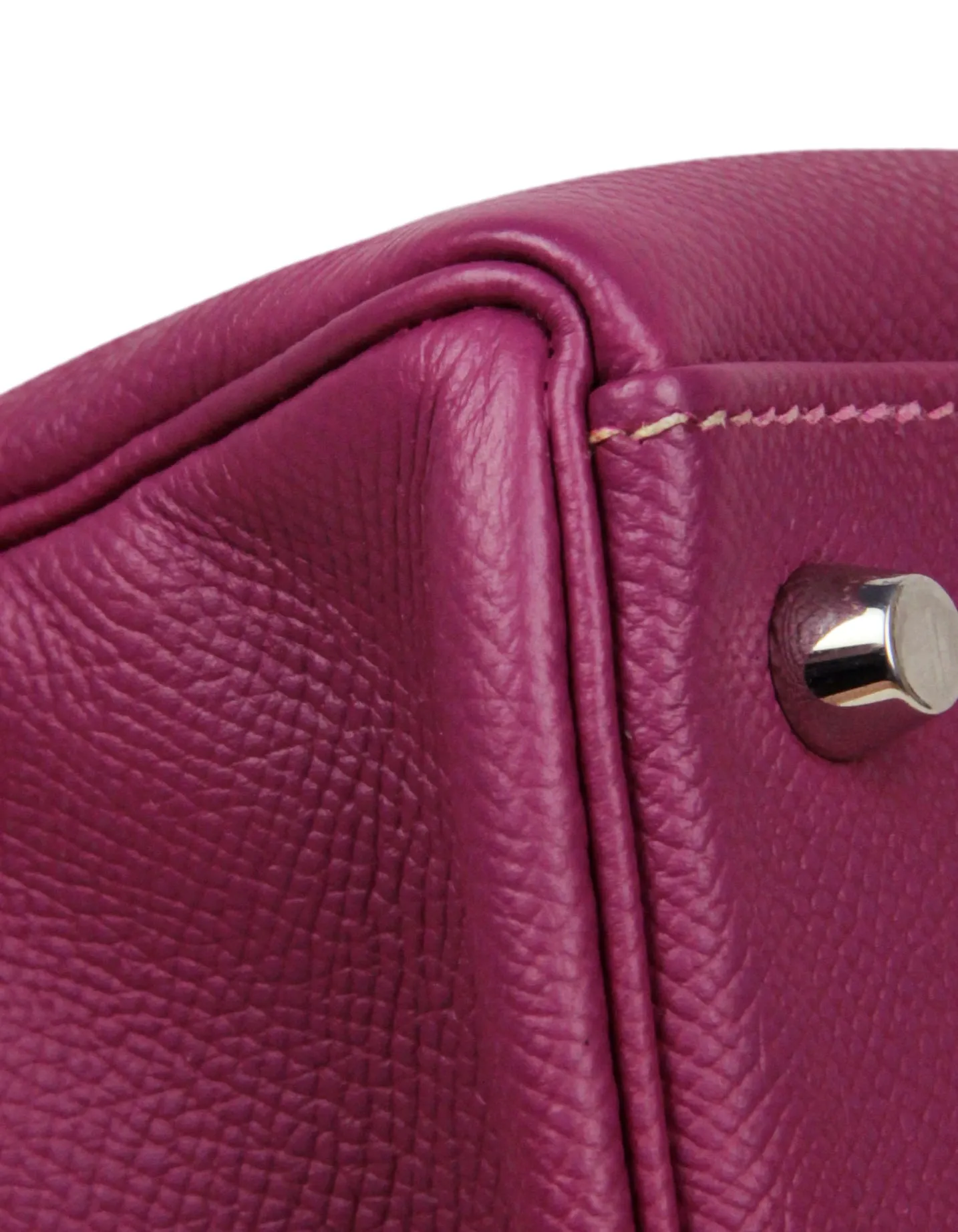 Hermes Tosca/ Rose Tyrien Epsom Leather 35cm Candy Kelly Bag