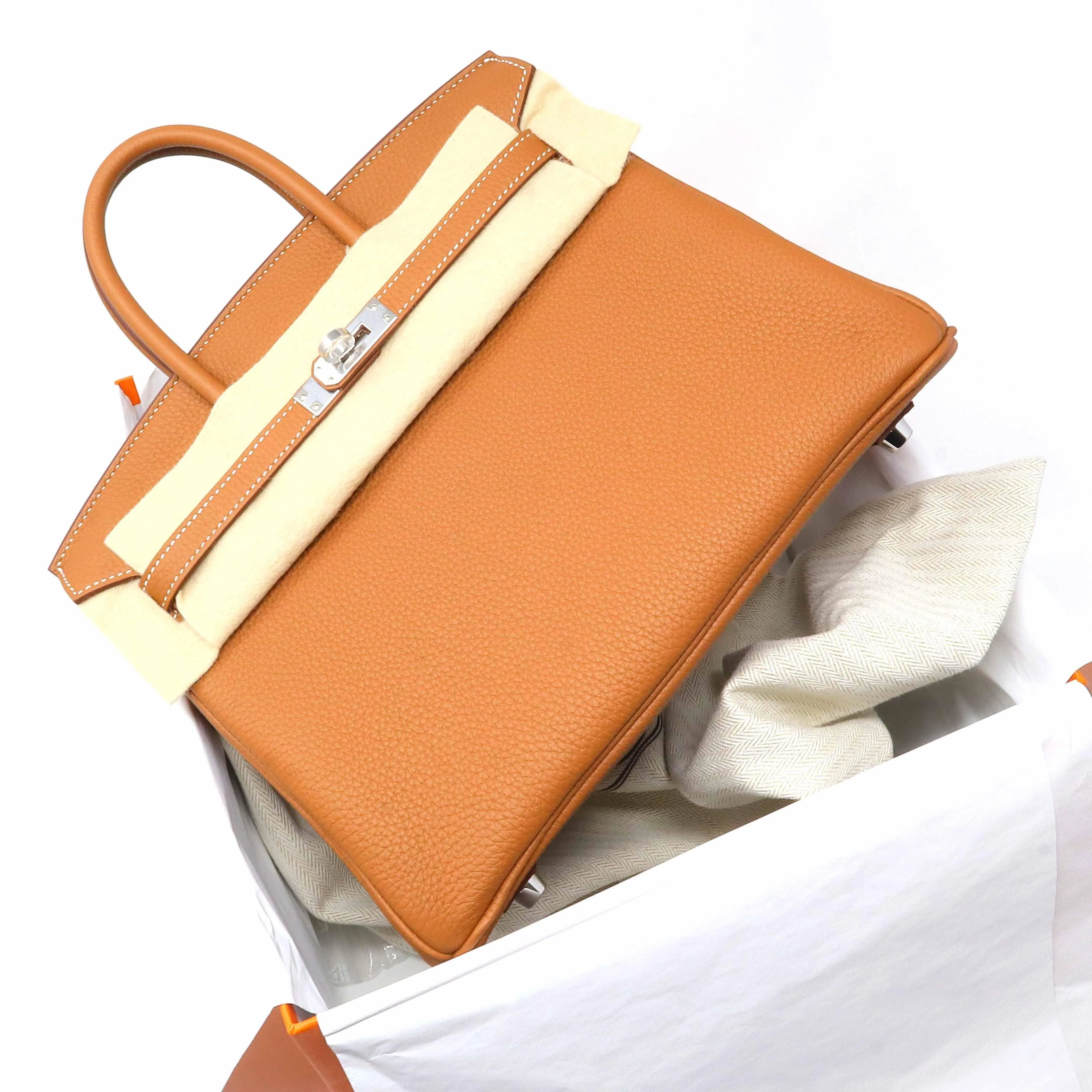 Hermès Birkin 25 Togo Gold PHW