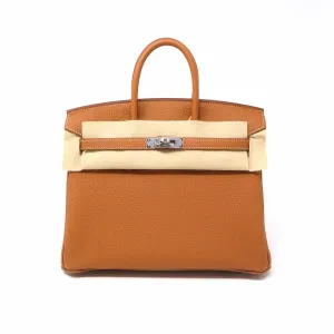 Hermès Birkin 25 Togo Gold PHW