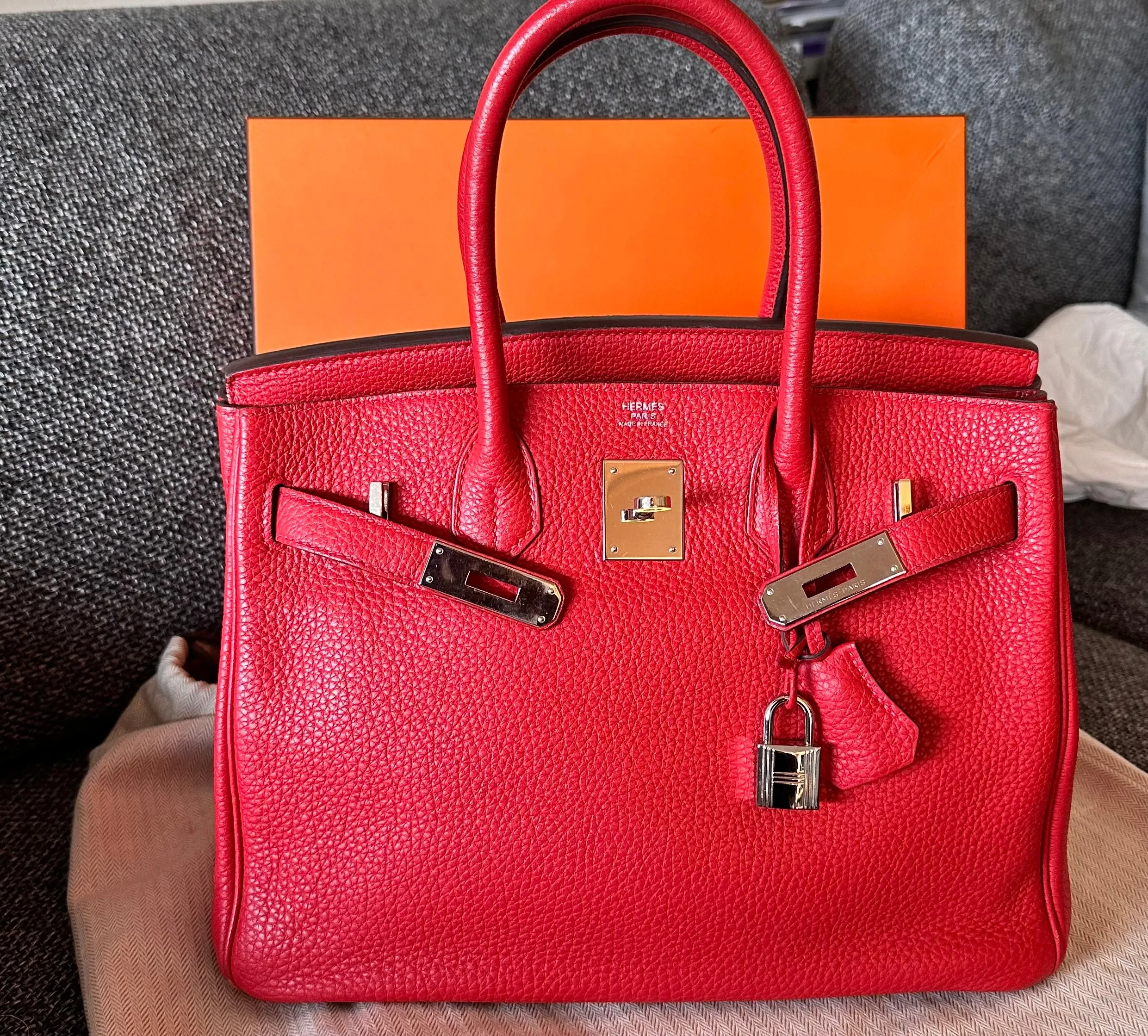 Hermès Birkin 30 Capucines, PHW