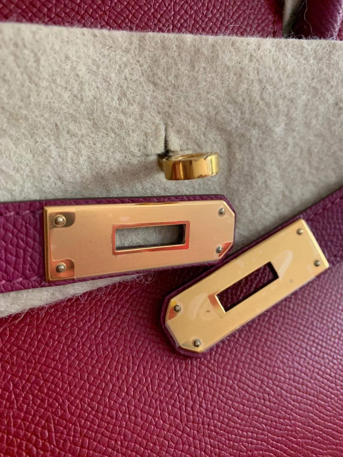 Hermès Birkin 30 HSS Rouge And Ruby Epsom Leather