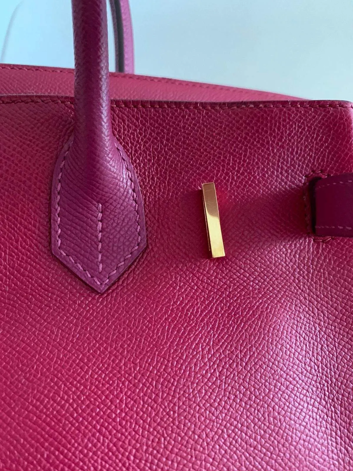 Hermès Birkin 30 HSS Rouge And Ruby Epsom Leather