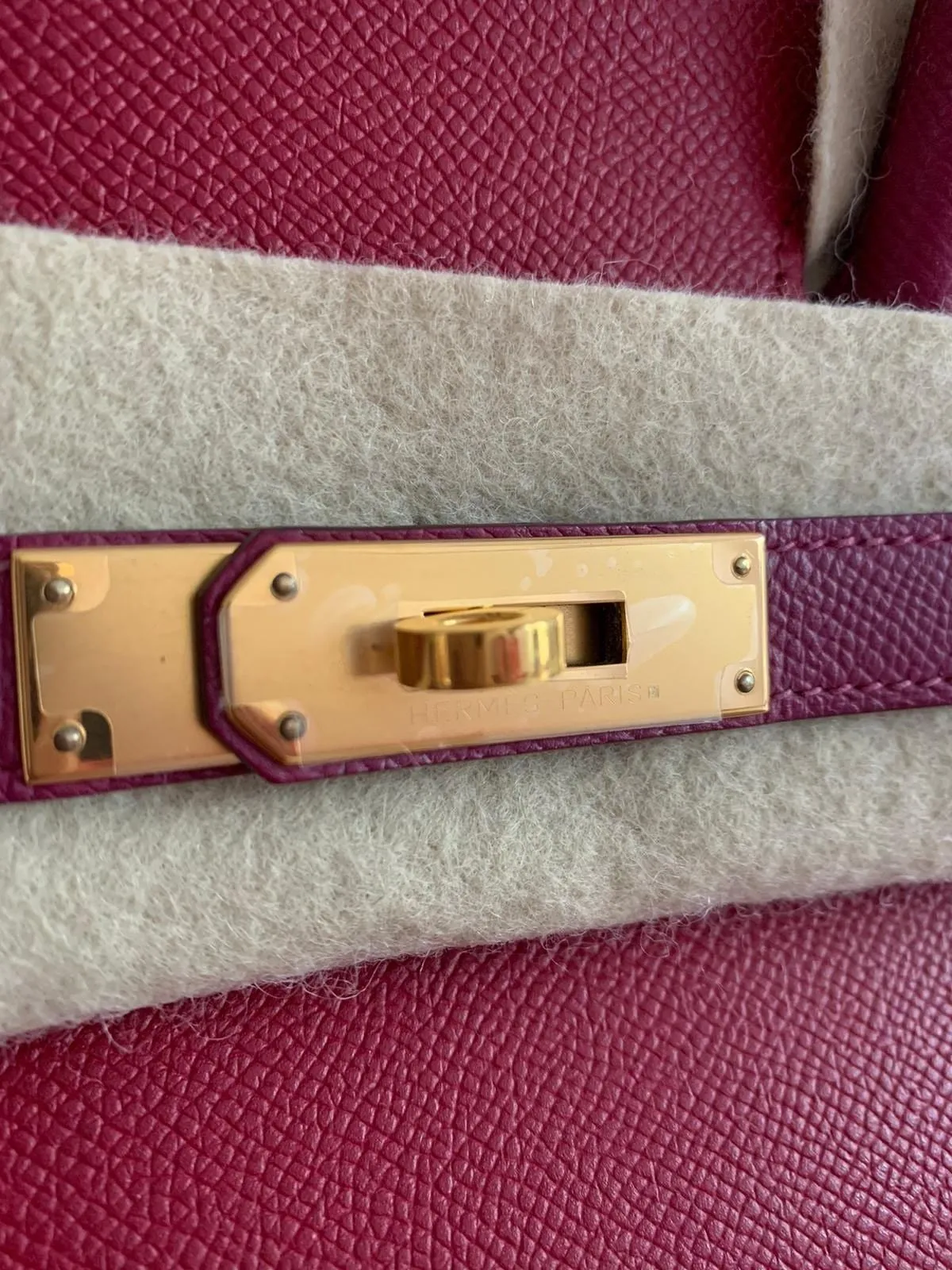 Hermès Birkin 30 HSS Rouge And Ruby Epsom Leather