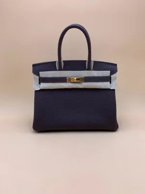 Hermès | Chocolat Togo Birkin with Gold Hardware | 30