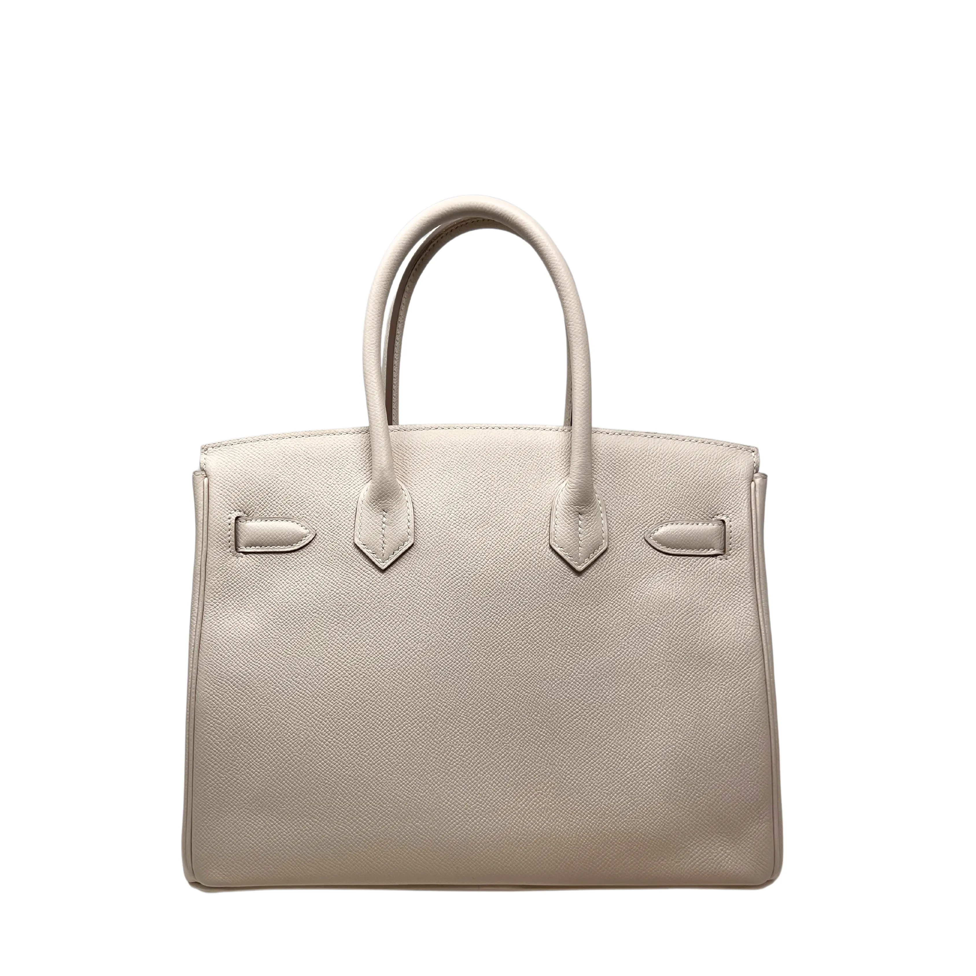 Hermès Clemence Birkin 30 Craie