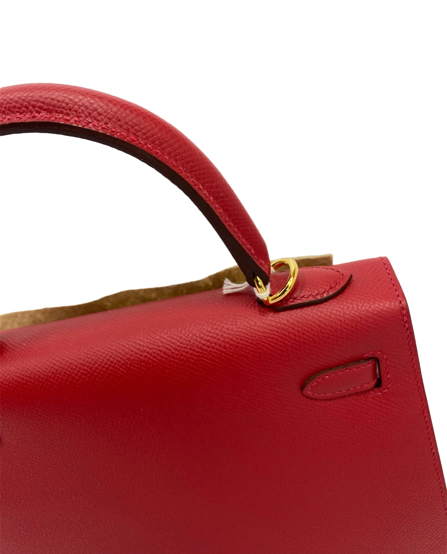 Hermès HSS Kelly 25 Sellier Rouge/Bleu