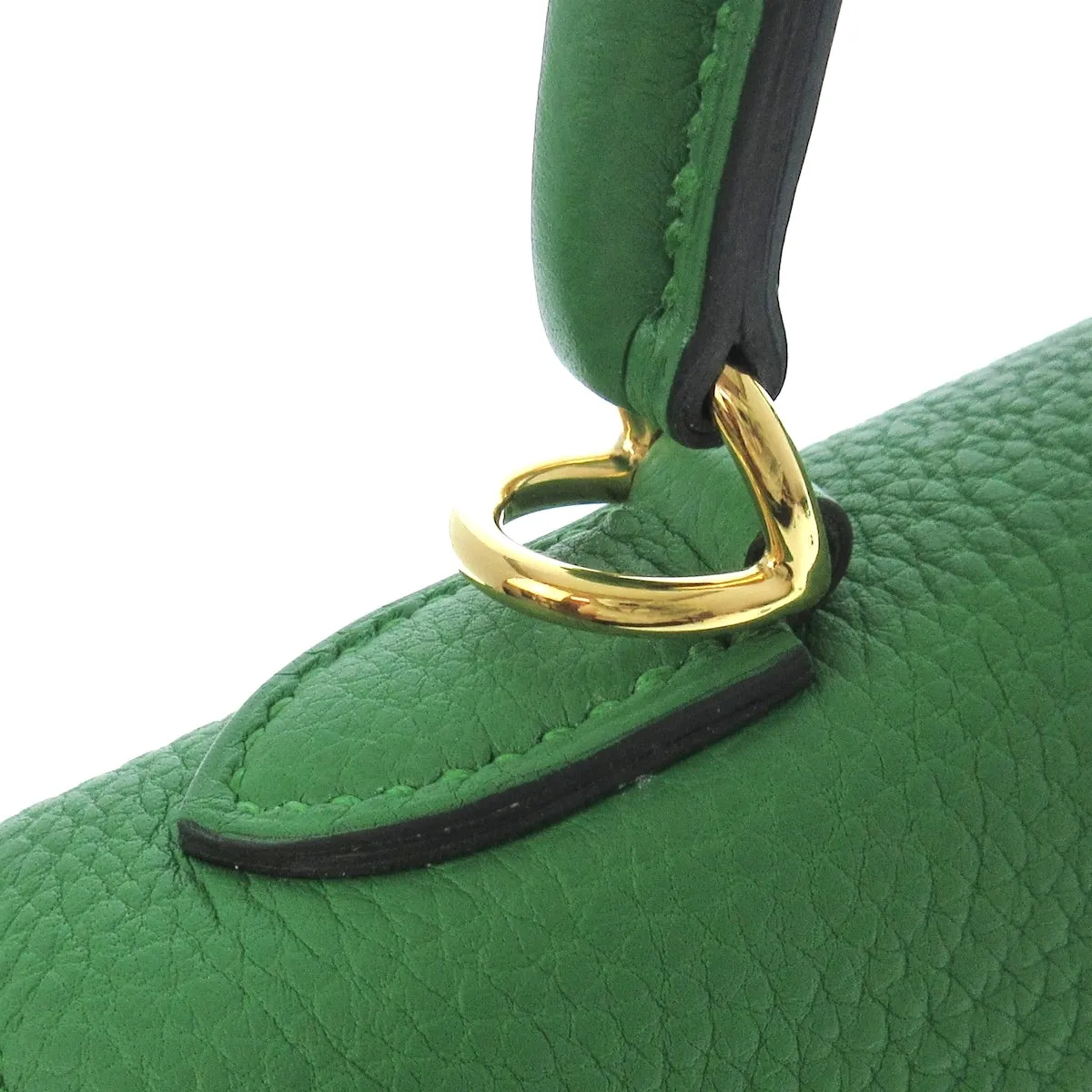 Hermès Kelly 25 Vert Yucca, Ghw