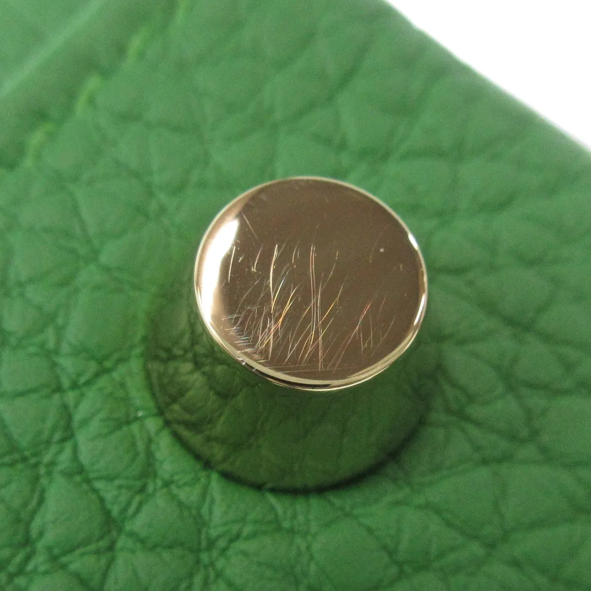 Hermès Kelly 25 Vert Yucca, Ghw