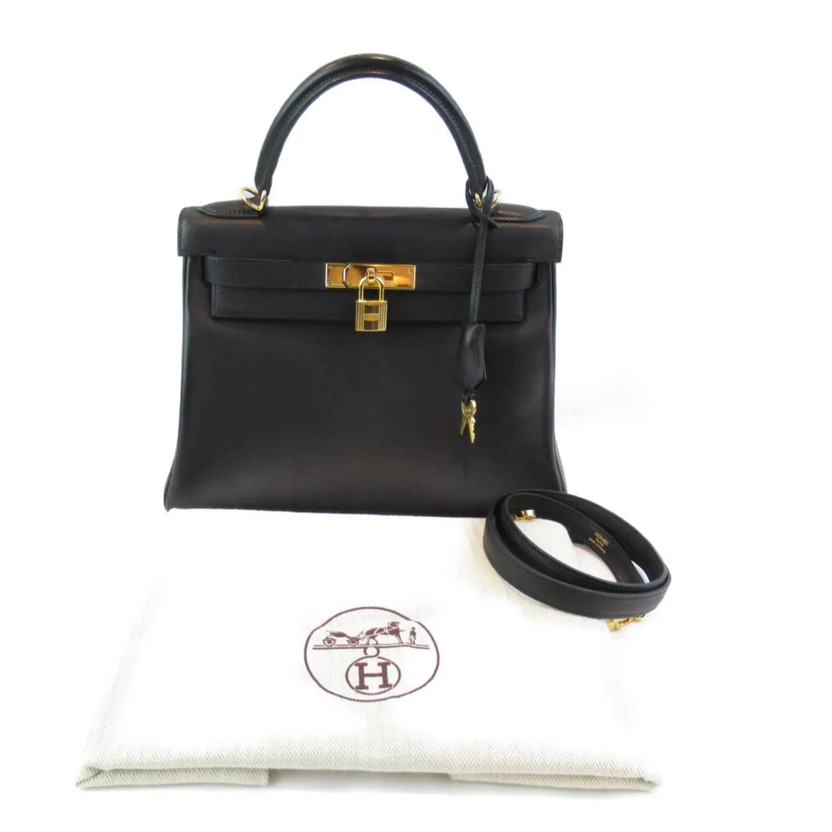 Hermès Kelly 28 Black