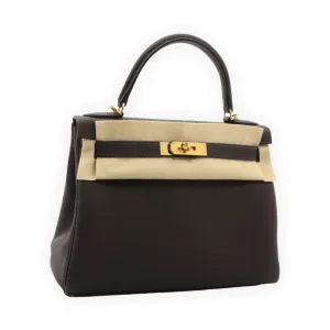 Hermès Kelly 28 ébène