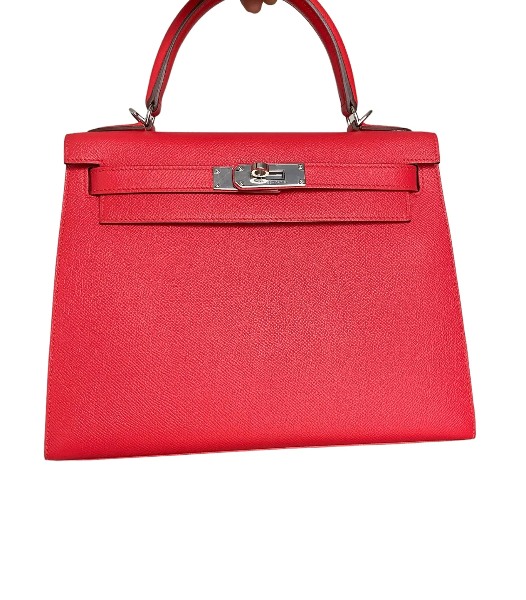Hermès Kelly 28 Sellier Rouge