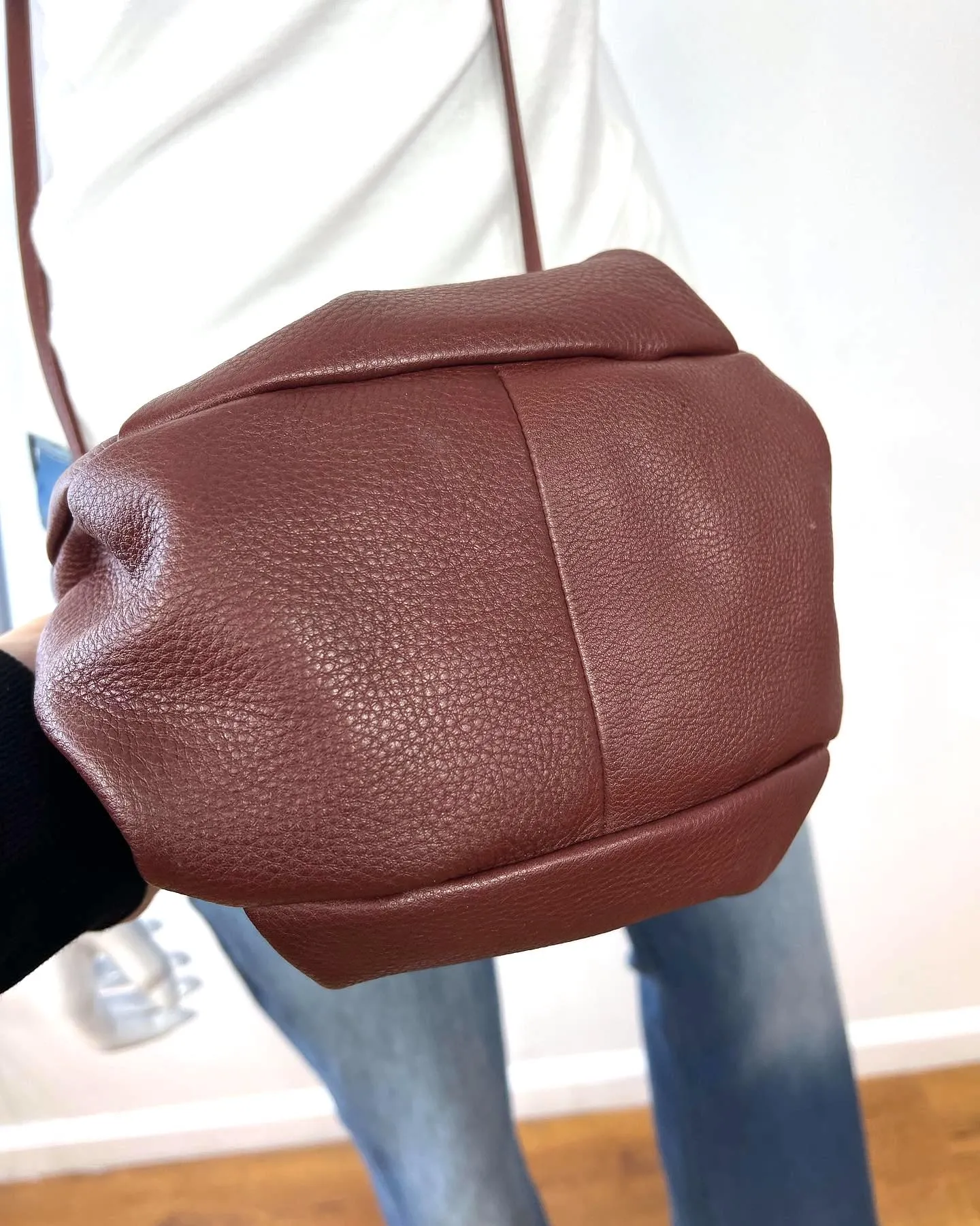 HOBO BIRDY LEATHER CROSSBODY BAG