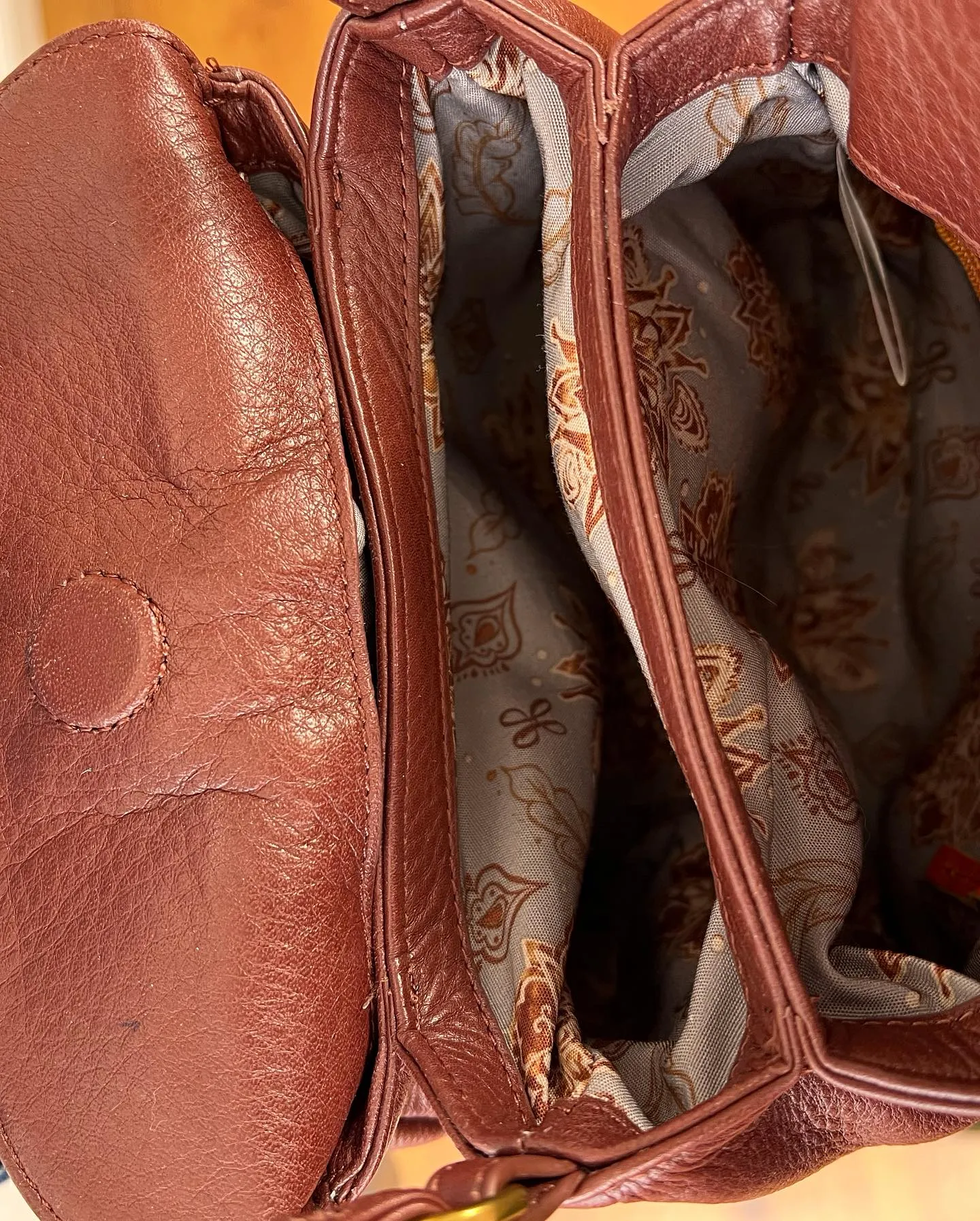 HOBO BIRDY LEATHER CROSSBODY BAG