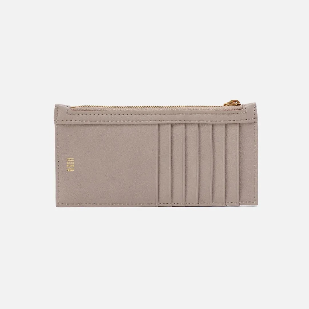 Hobo Carte Card Case Pebbled Leather