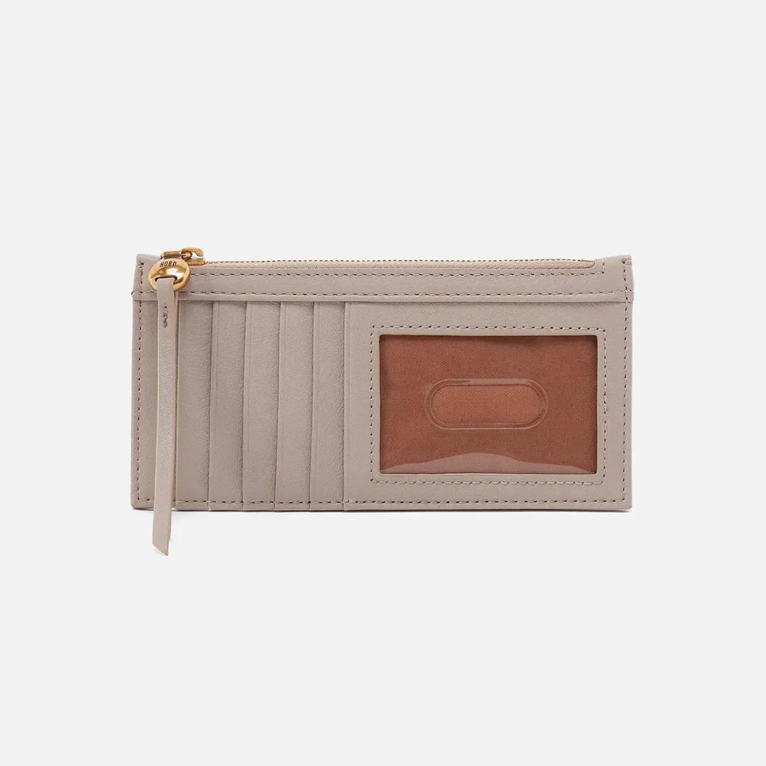 Hobo Carte Card Case Pebbled Leather