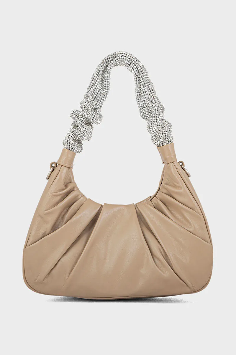 Hobo Hand Bags BH0042-Beige