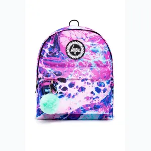 Hype Pink Mermaid Marble Backpack Xucb-078