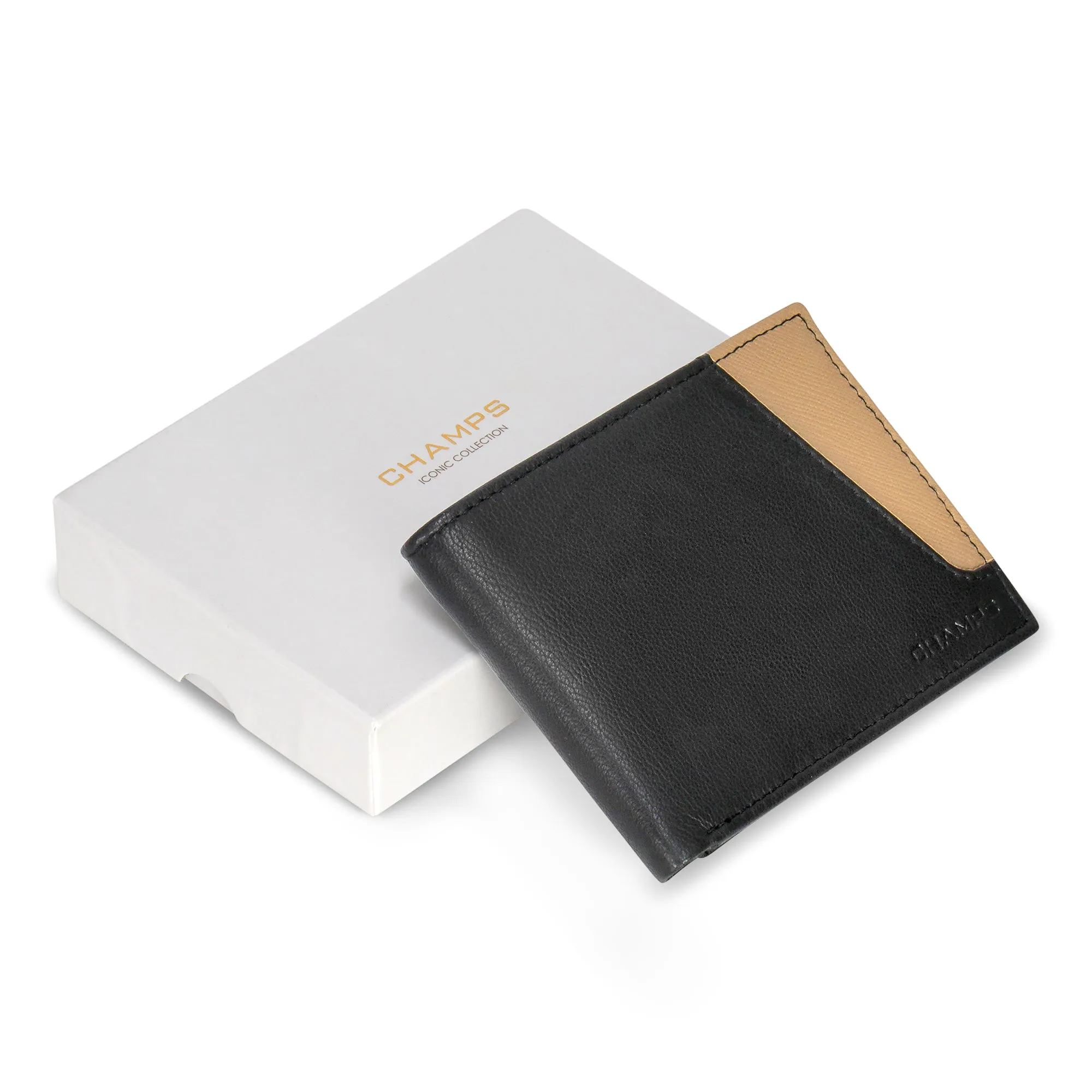 Iconic / Leather Bi-Fold Wallet