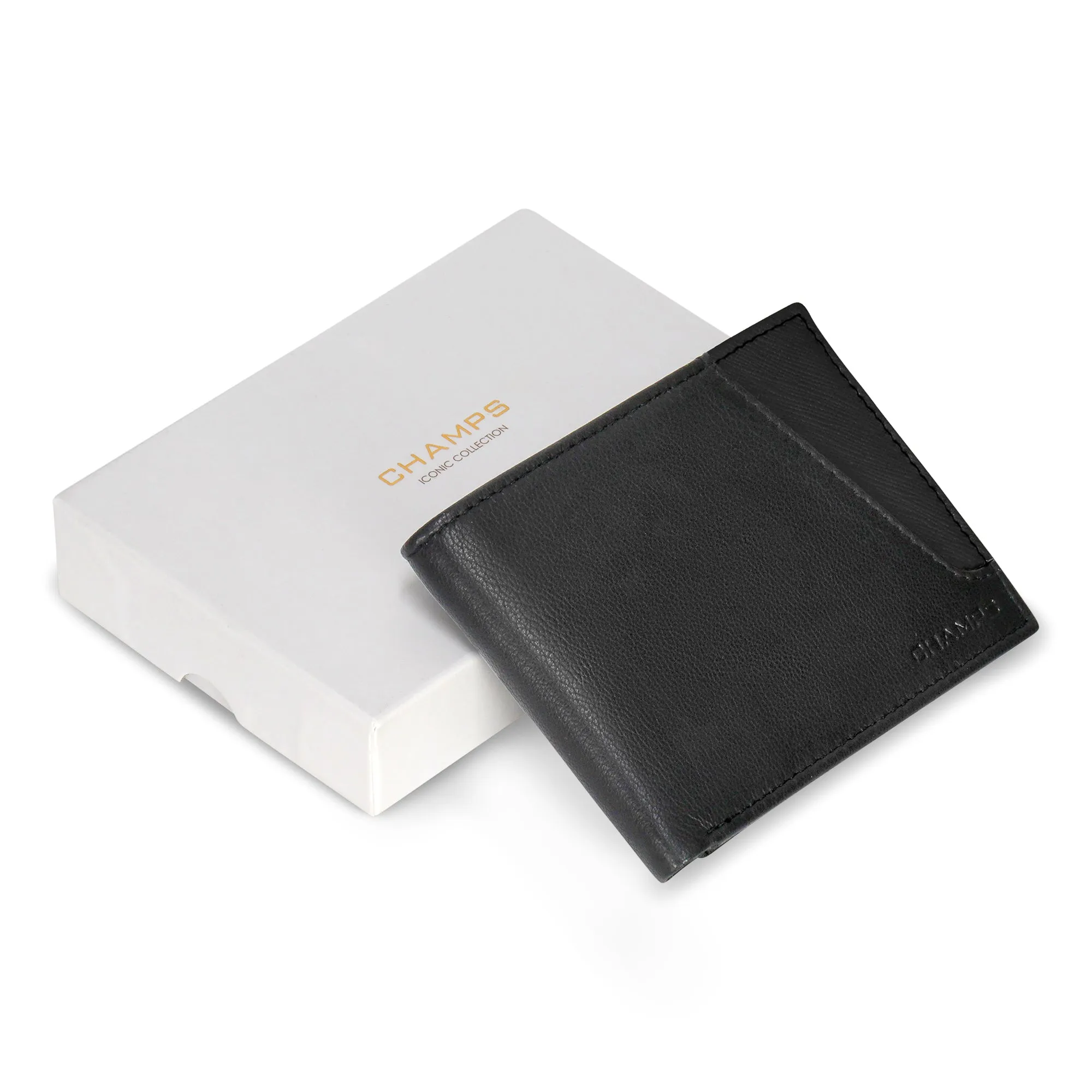 Iconic / Leather Bi-Fold Wallet