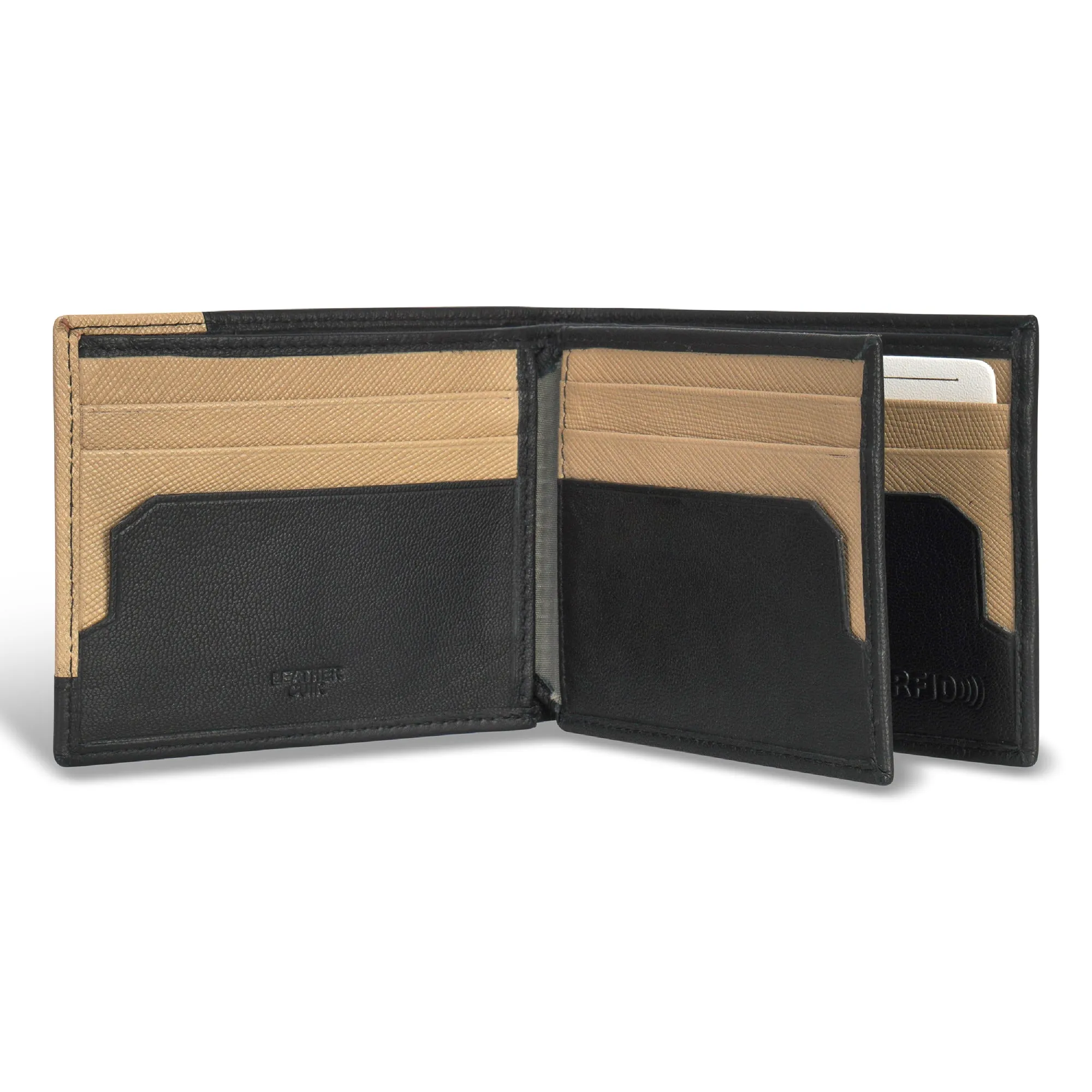 Iconic / Leather Center Wing Wallet