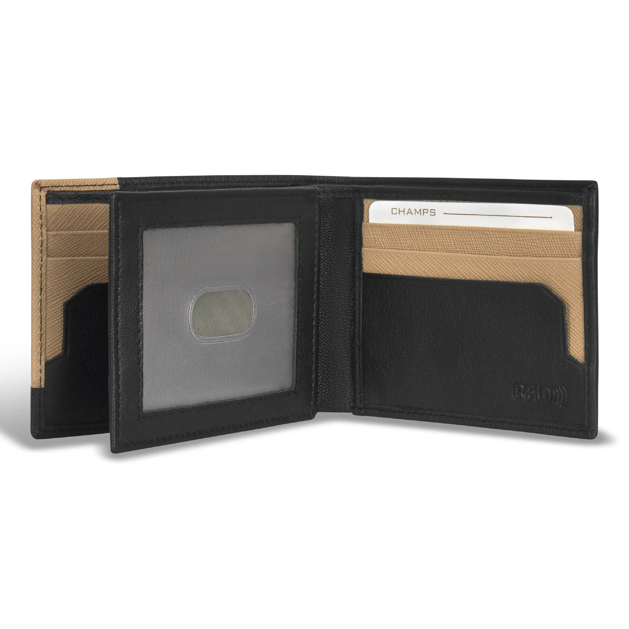 Iconic / Leather Center Wing Wallet