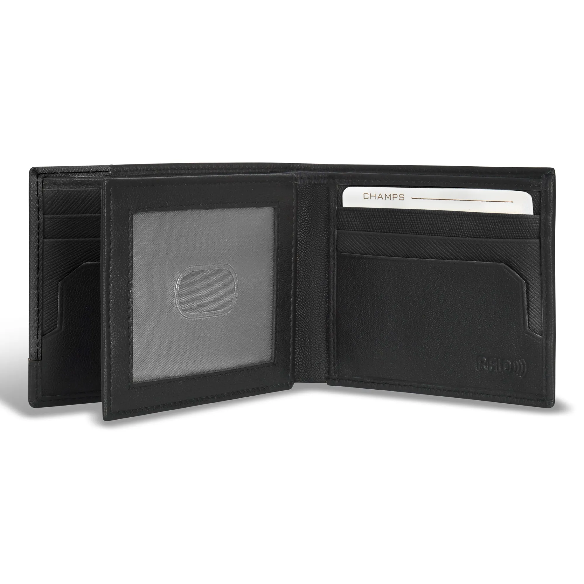 Iconic / Leather Center Wing Wallet