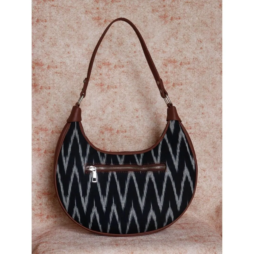 Ikat Wave Hobo Bag