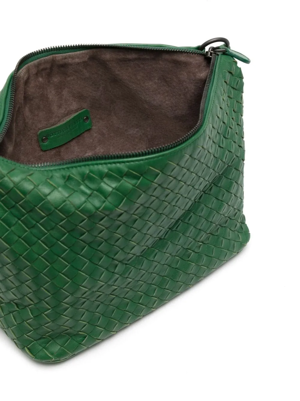 Intrecciato Green Handbag