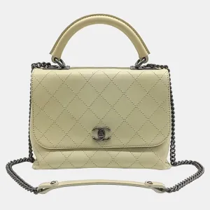 Ivory Tone Tote and Shoulder Bag
