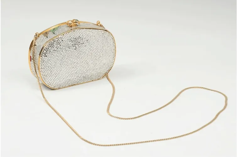 Judith Leiber Minaudiere Clutch