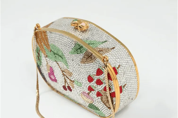 Judith Leiber Minaudiere Clutch