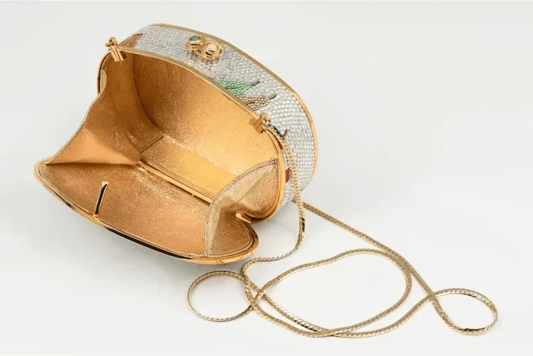 Judith Leiber Minaudiere Clutch
