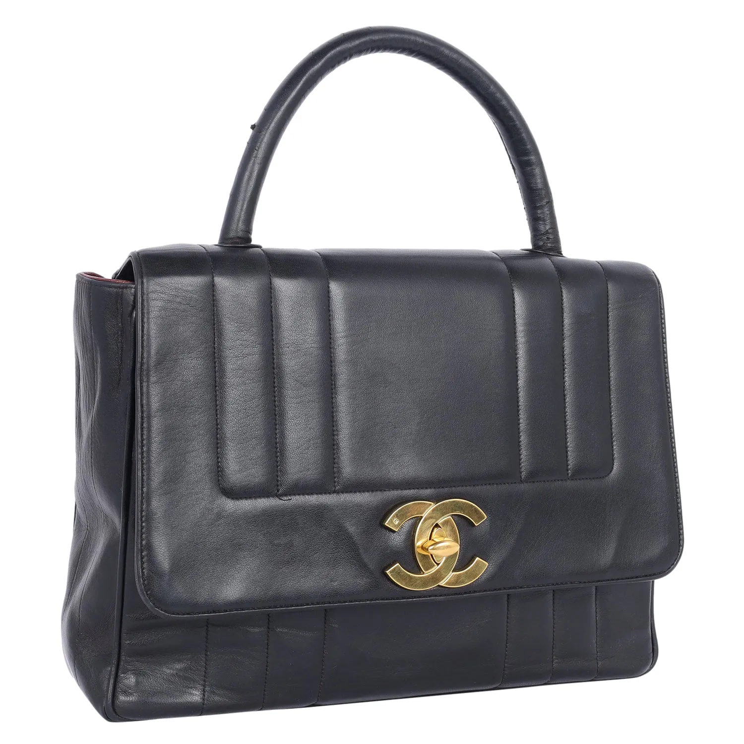 Jumbo Flap Top Handle Bag